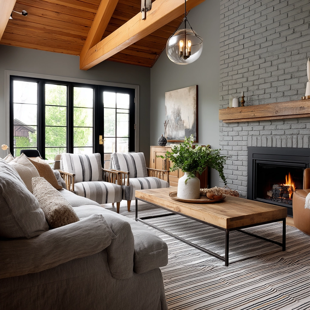Grey Living Room Ideas 51