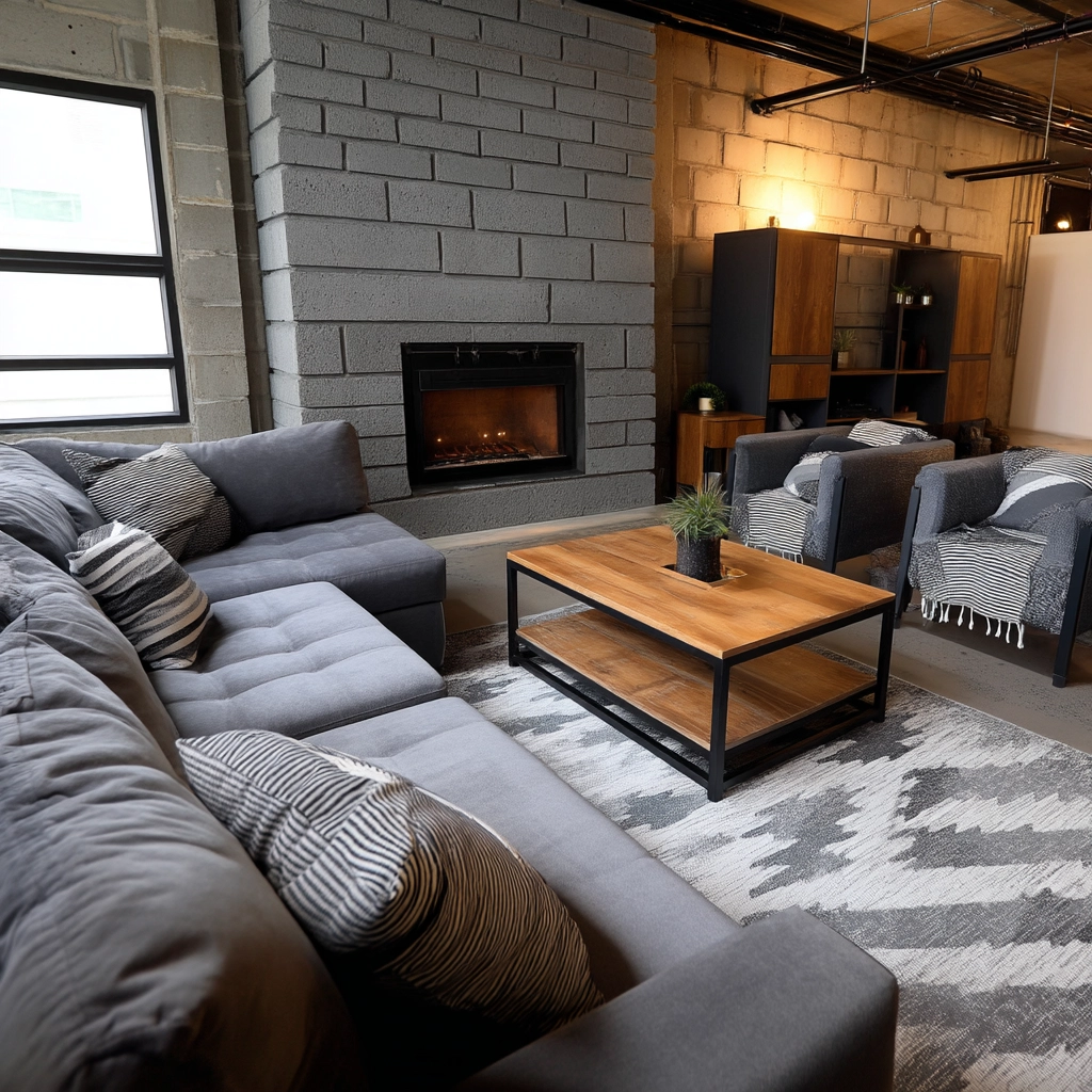 Grey Living Room Ideas 53