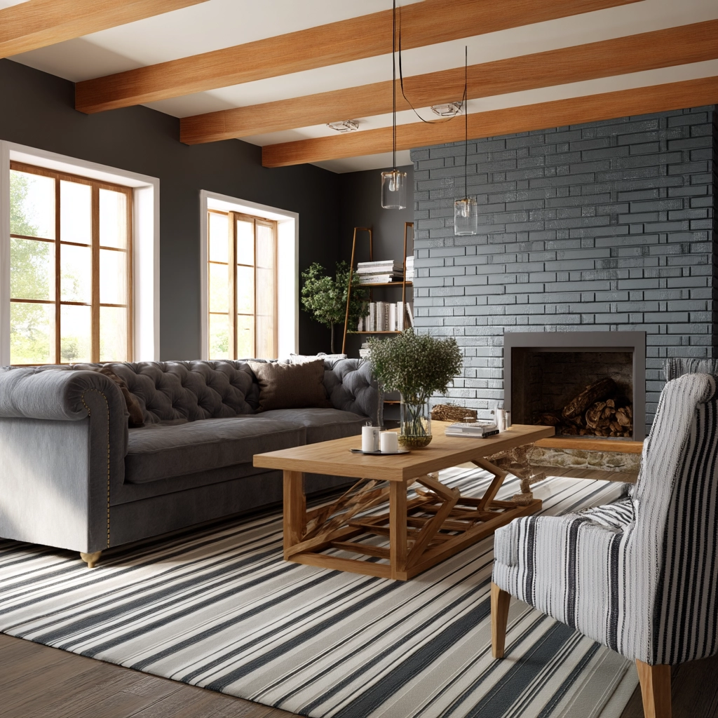 Grey Living Room Ideas 57