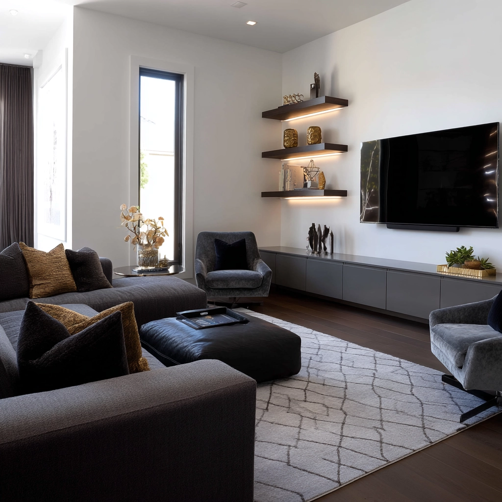 Grey Living Room Ideas 6