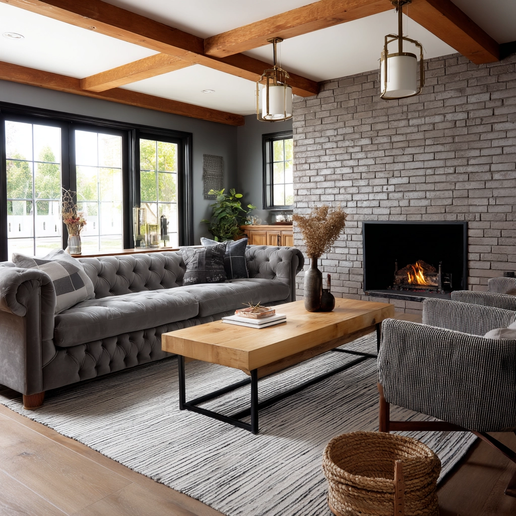 Grey Living Room Ideas 60