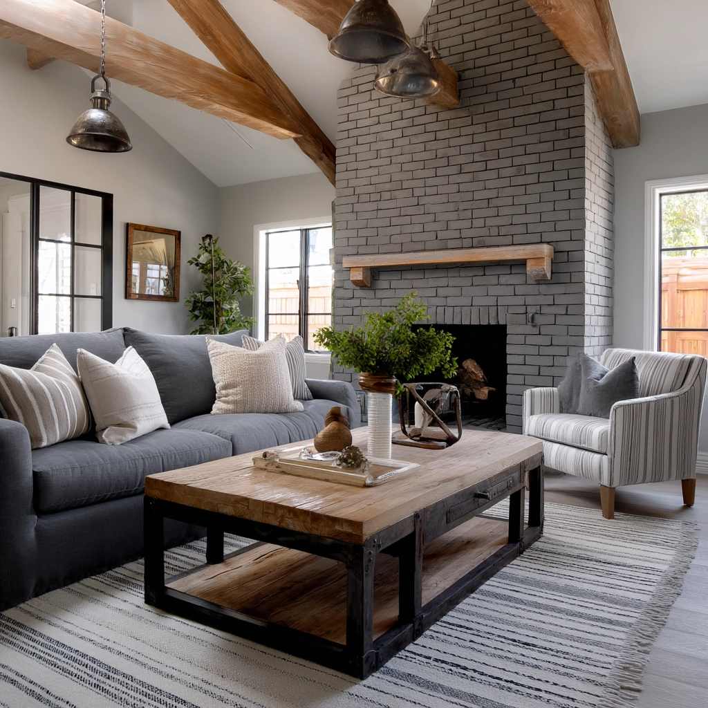 Grey Living Room Ideas 61