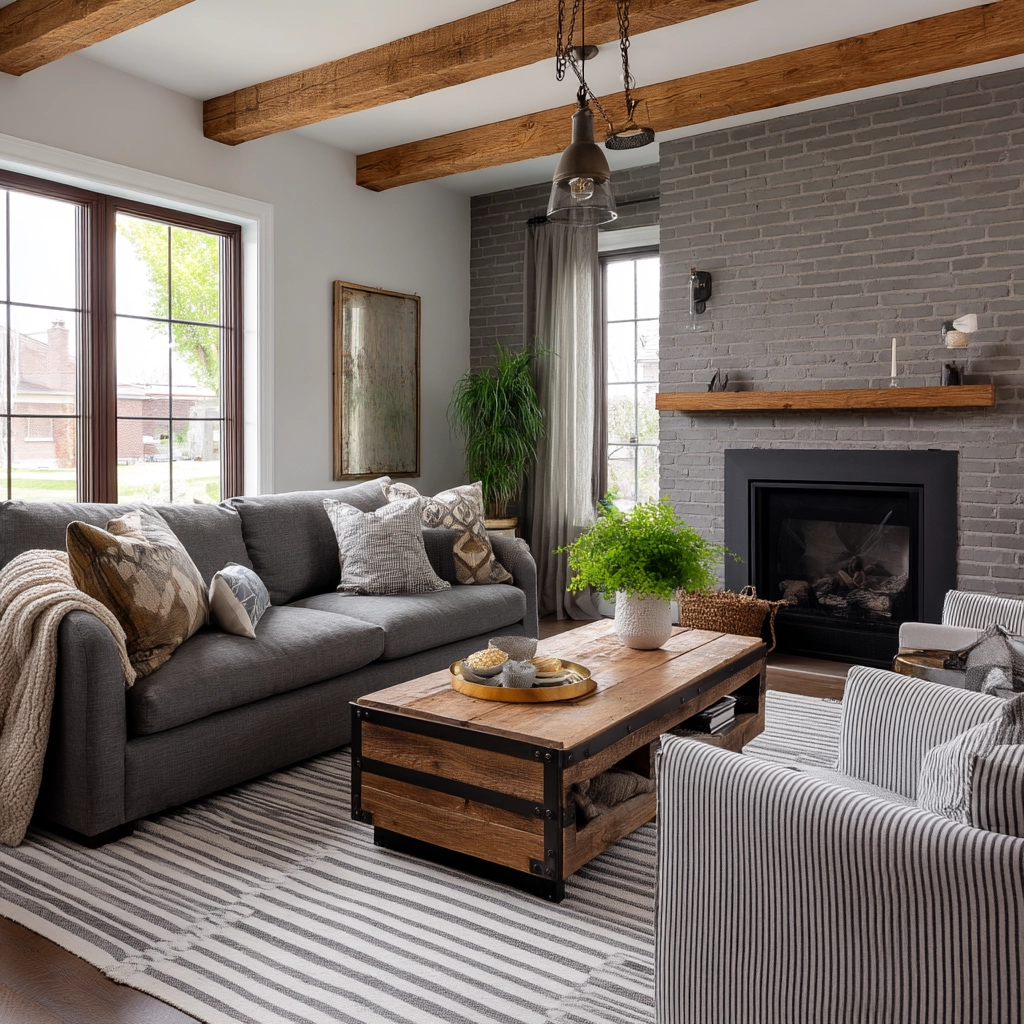 Grey Living Room Ideas 62
