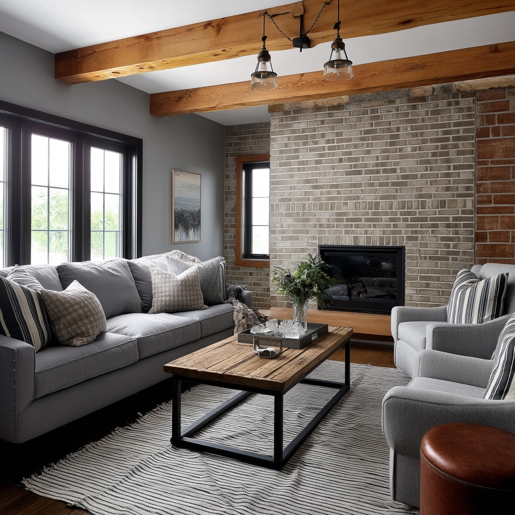 Grey Living Room Ideas 63