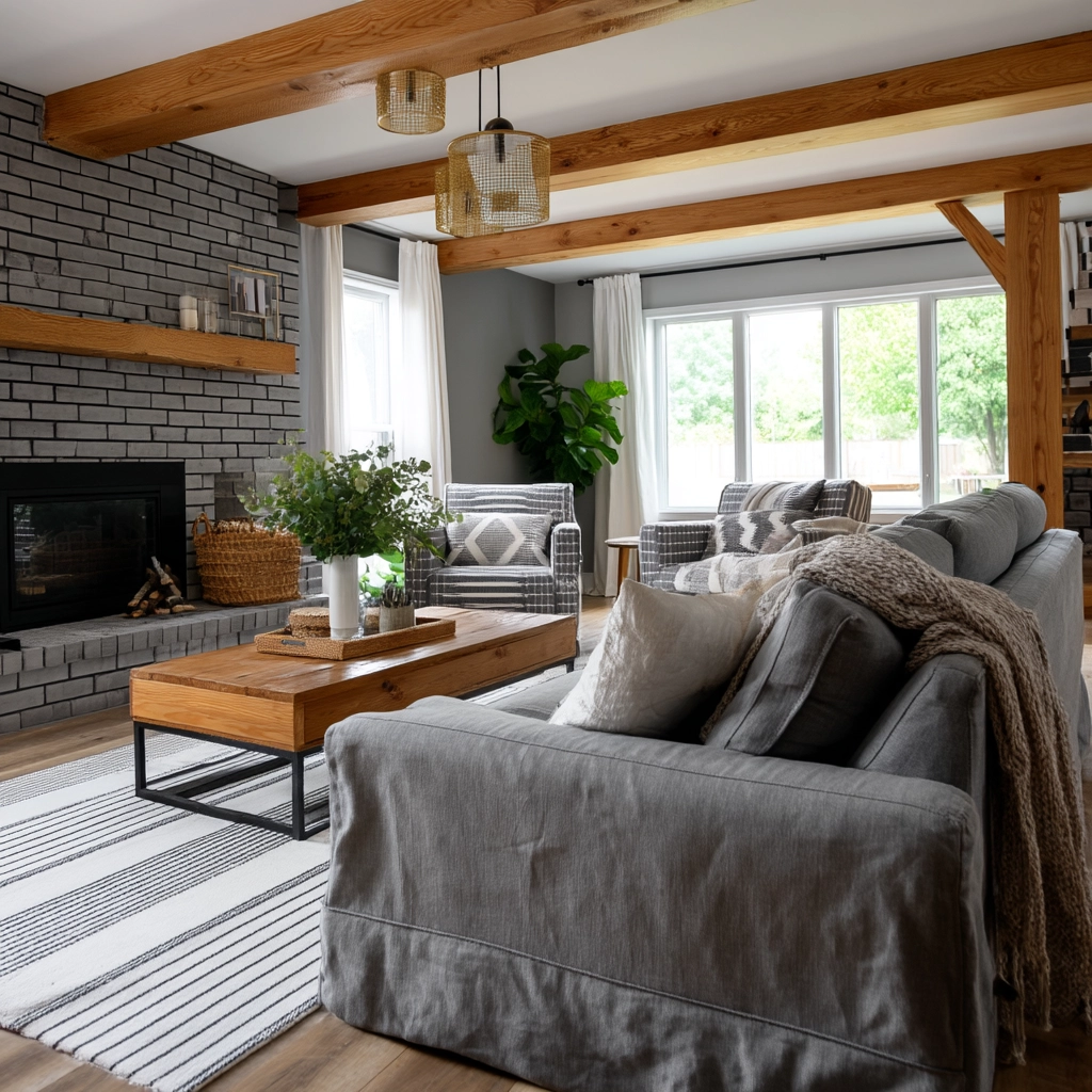 Grey Living Room Ideas 70