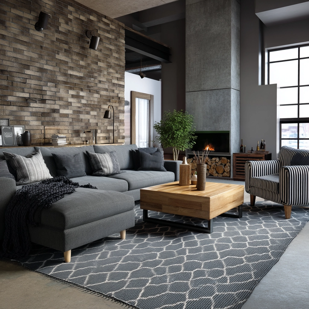 Grey Living Room Ideas 73