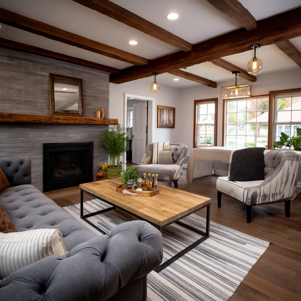 Grey Living Room Ideas 77