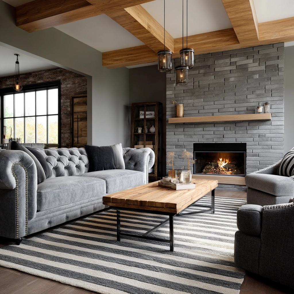 Grey Living Room Ideas 78