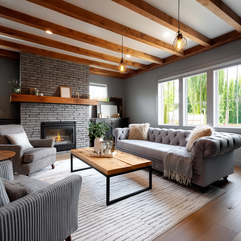 Grey Living Room Ideas 80