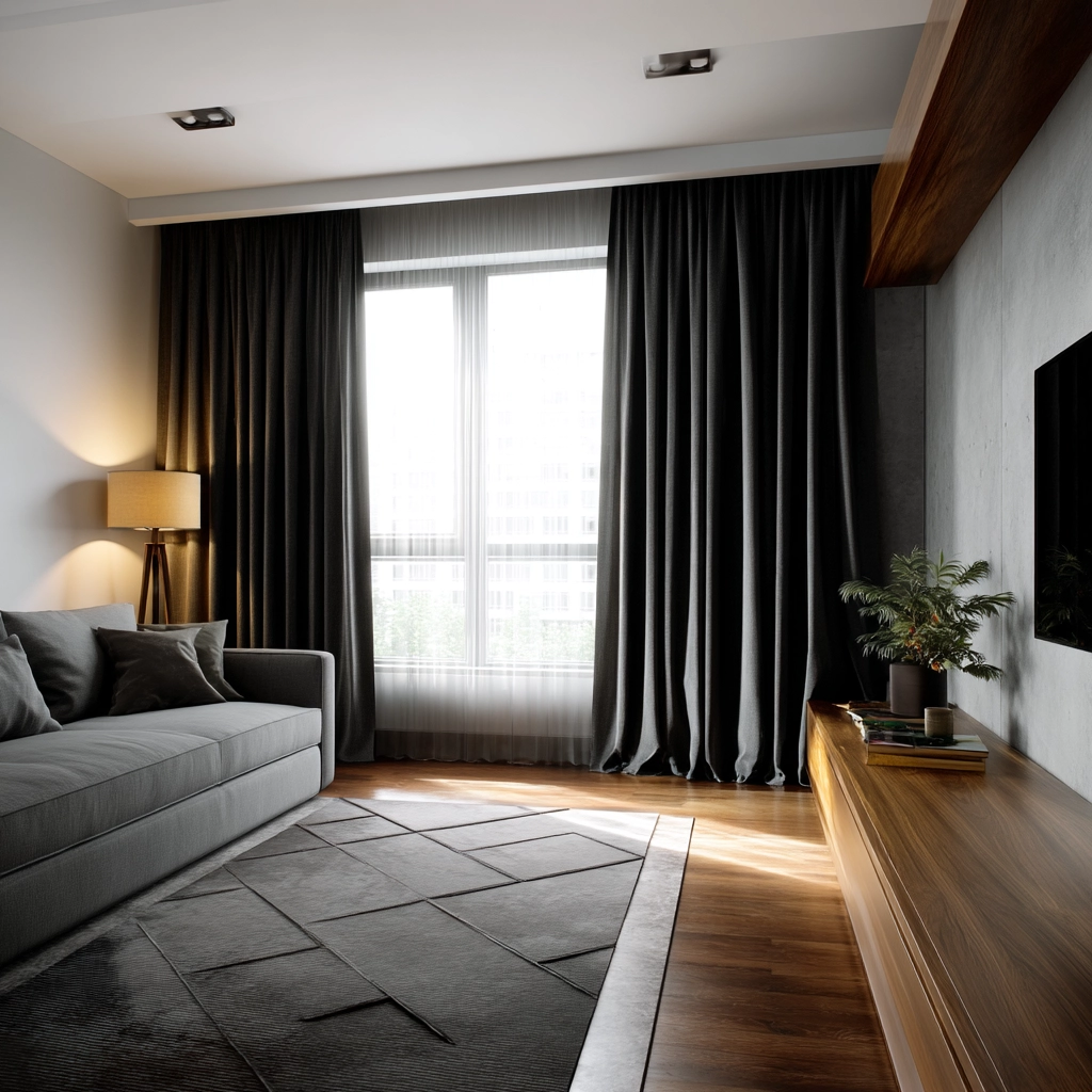 Living Room Curtains Ideas 27