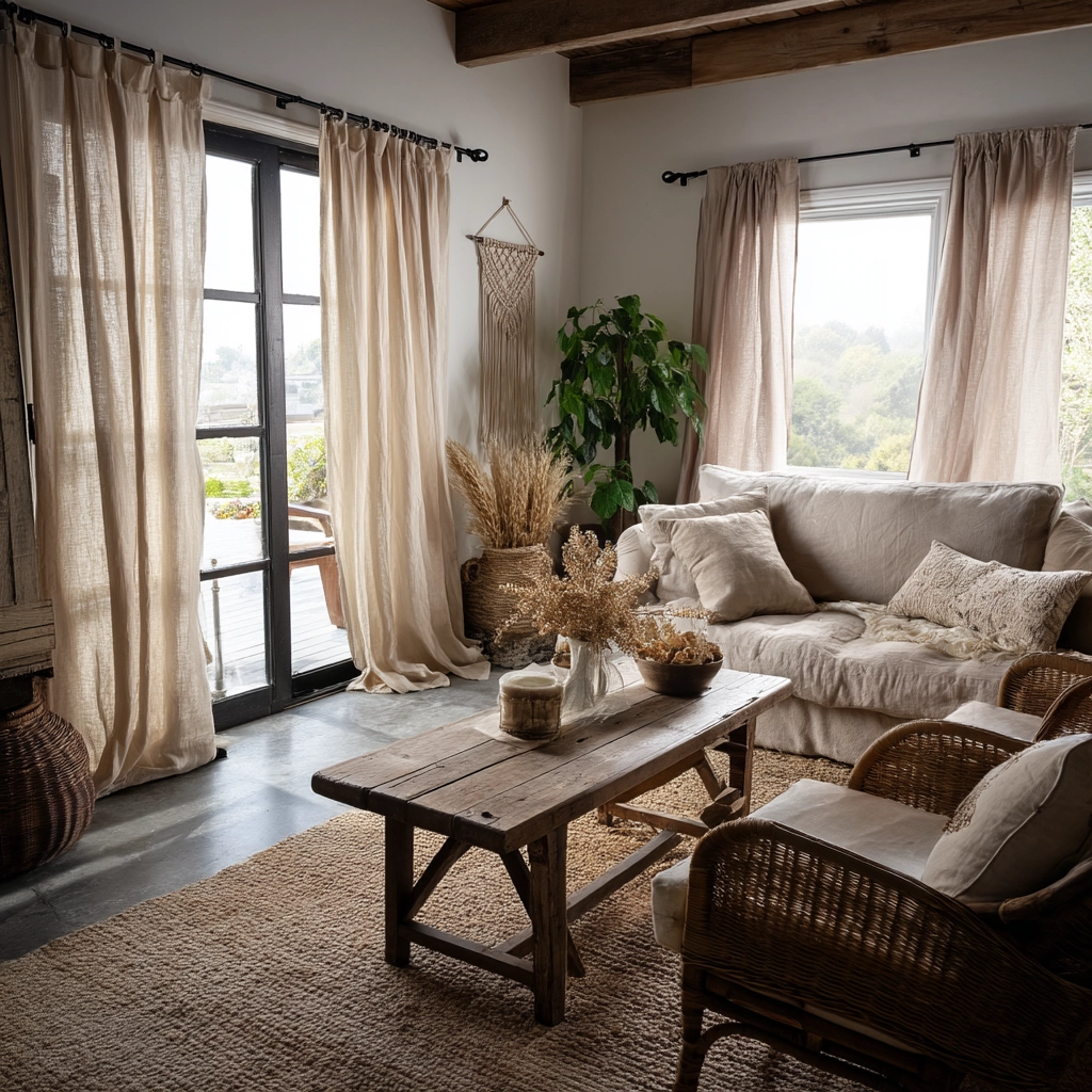 Living Room Curtains Ideas 31