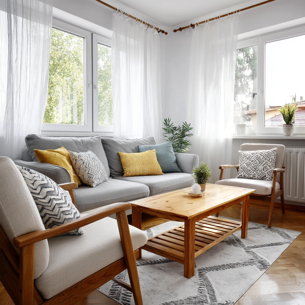 Living Room Curtains Ideas 33