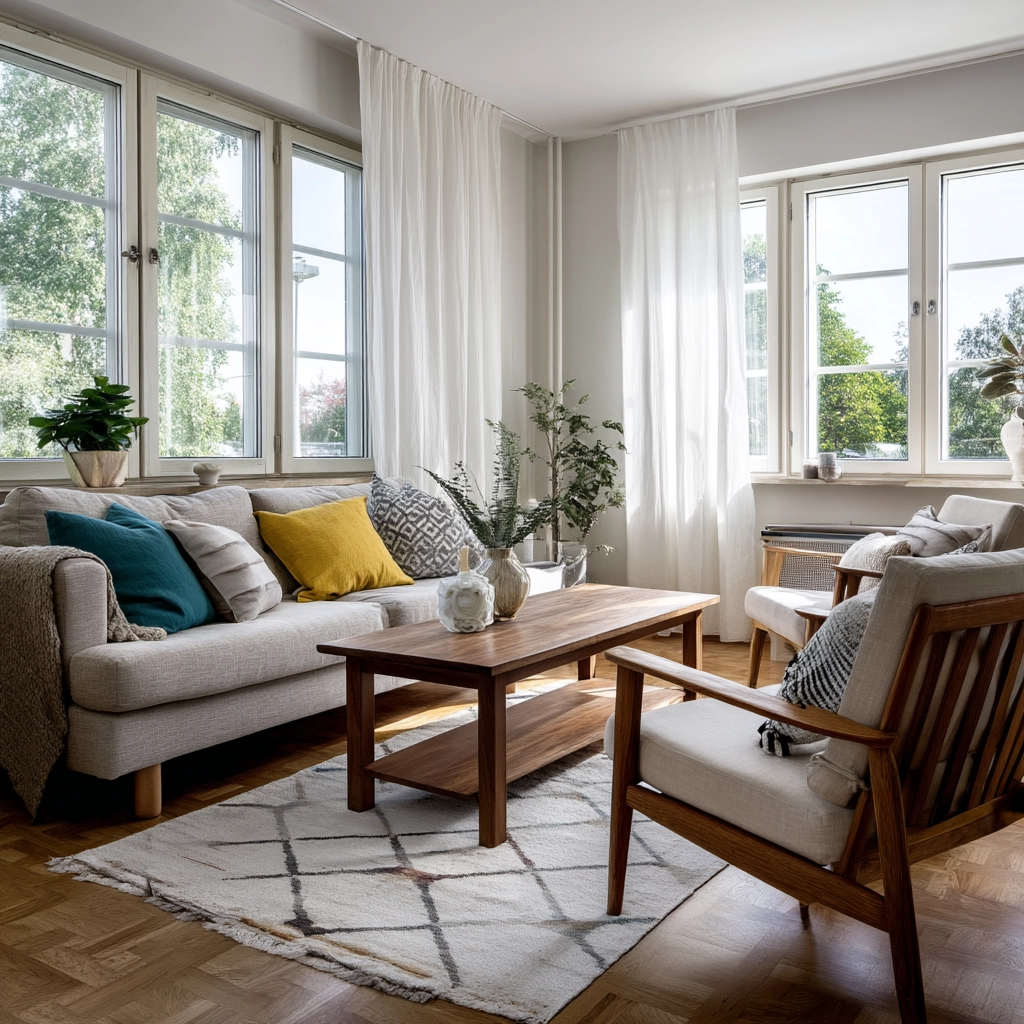 Living Room Curtains Ideas 36