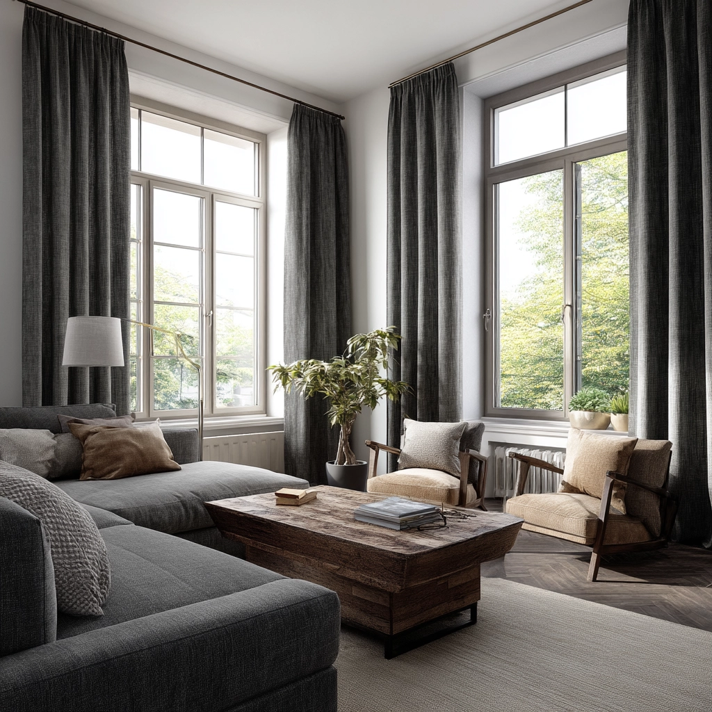 Living Room Curtains Ideas 4