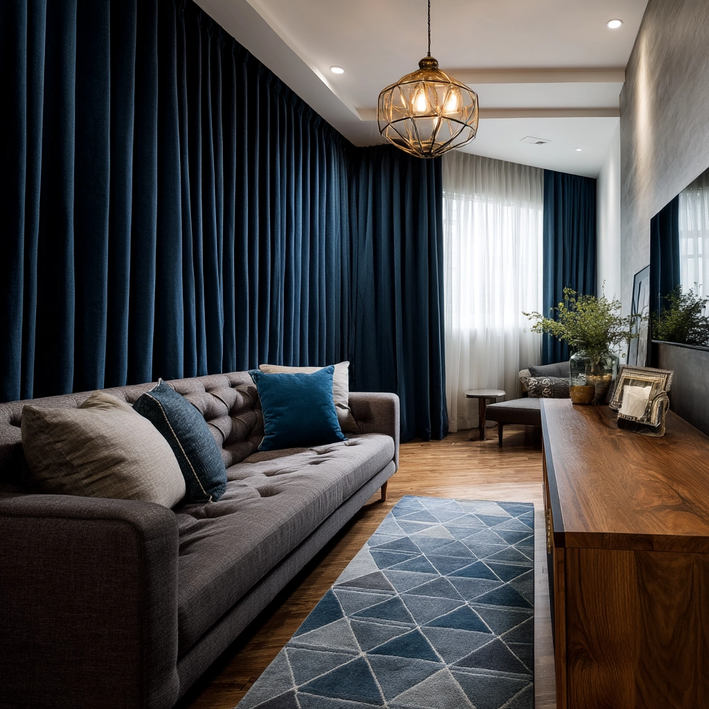 Living Room Curtains Ideas 40