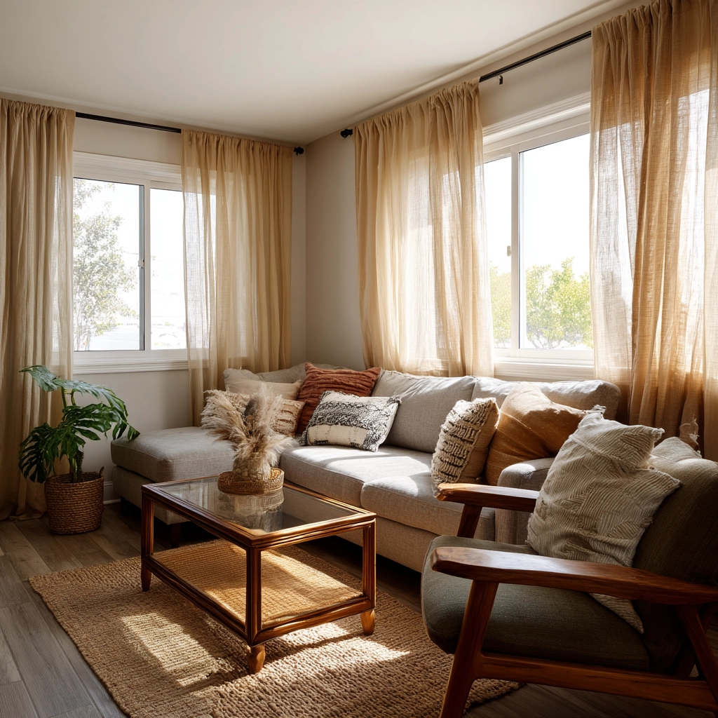 Living Room Curtains Ideas 43