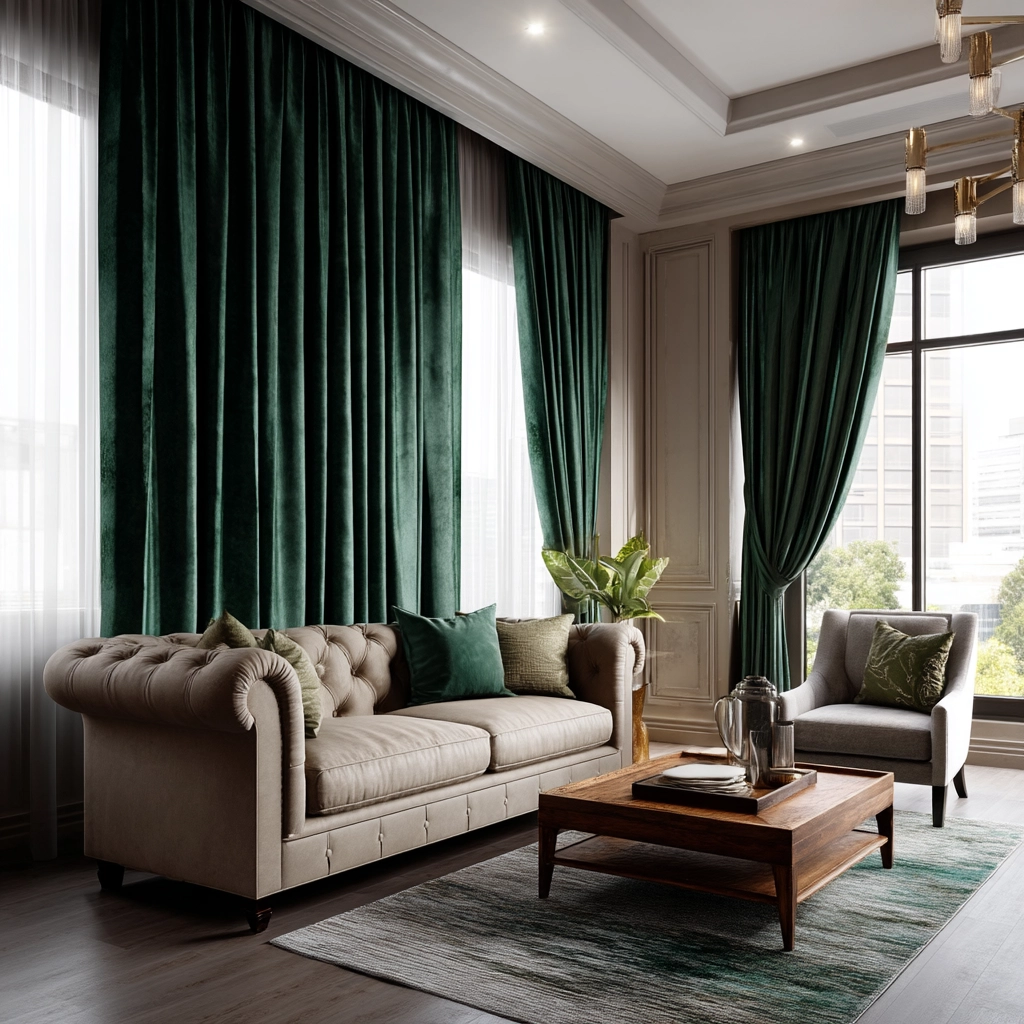 Living Room Curtains Ideas 56