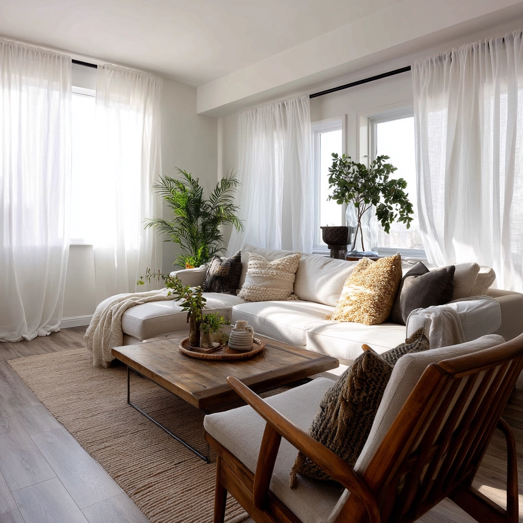 Living Room Curtains Ideas 57