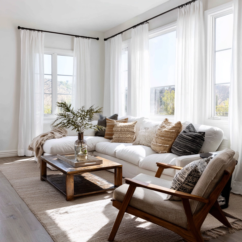 Living Room Curtains Ideas 59