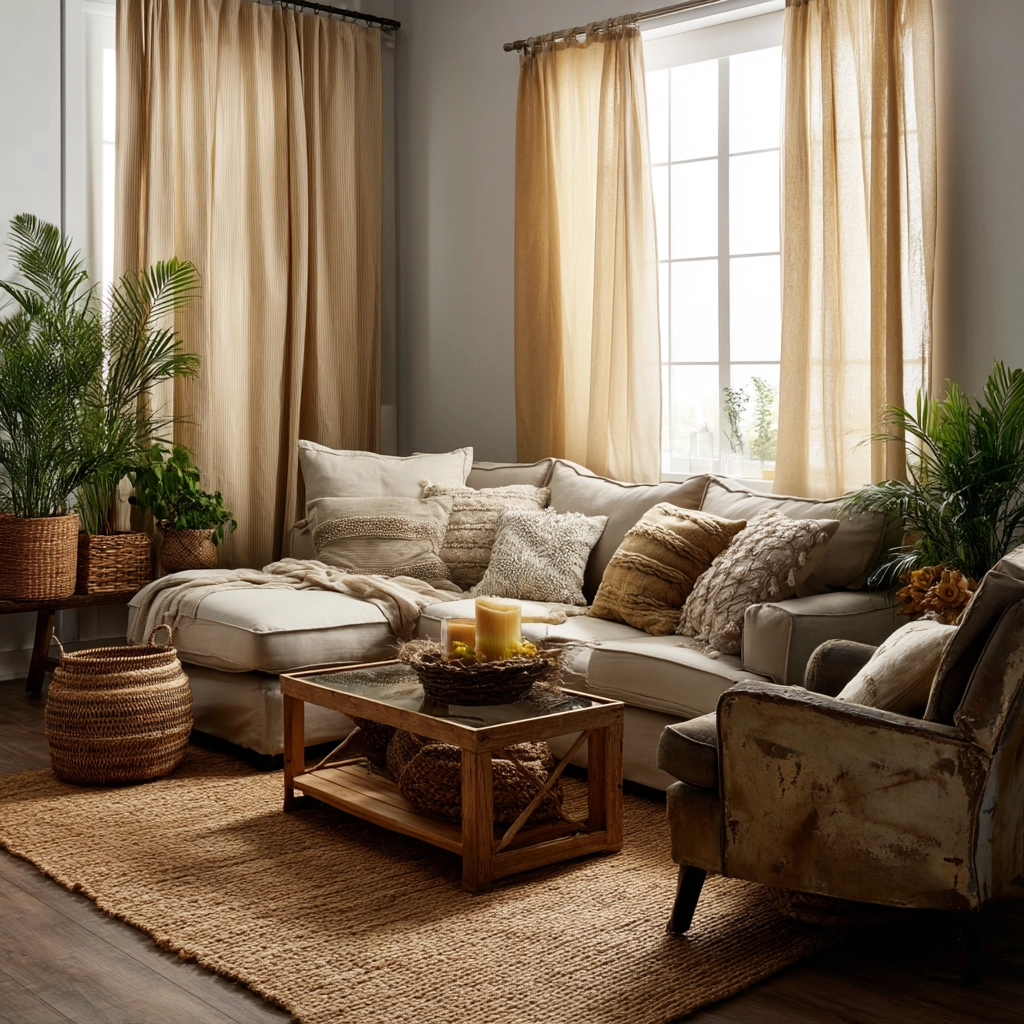 Living Room Curtains Ideas 61