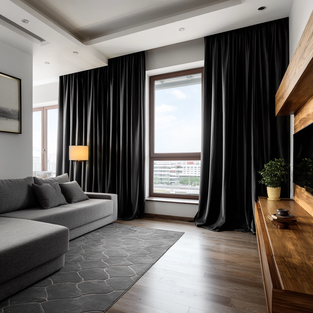 Living Room Curtains Ideas 68