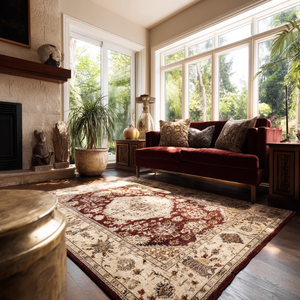 Living Room Rug Ideas 76