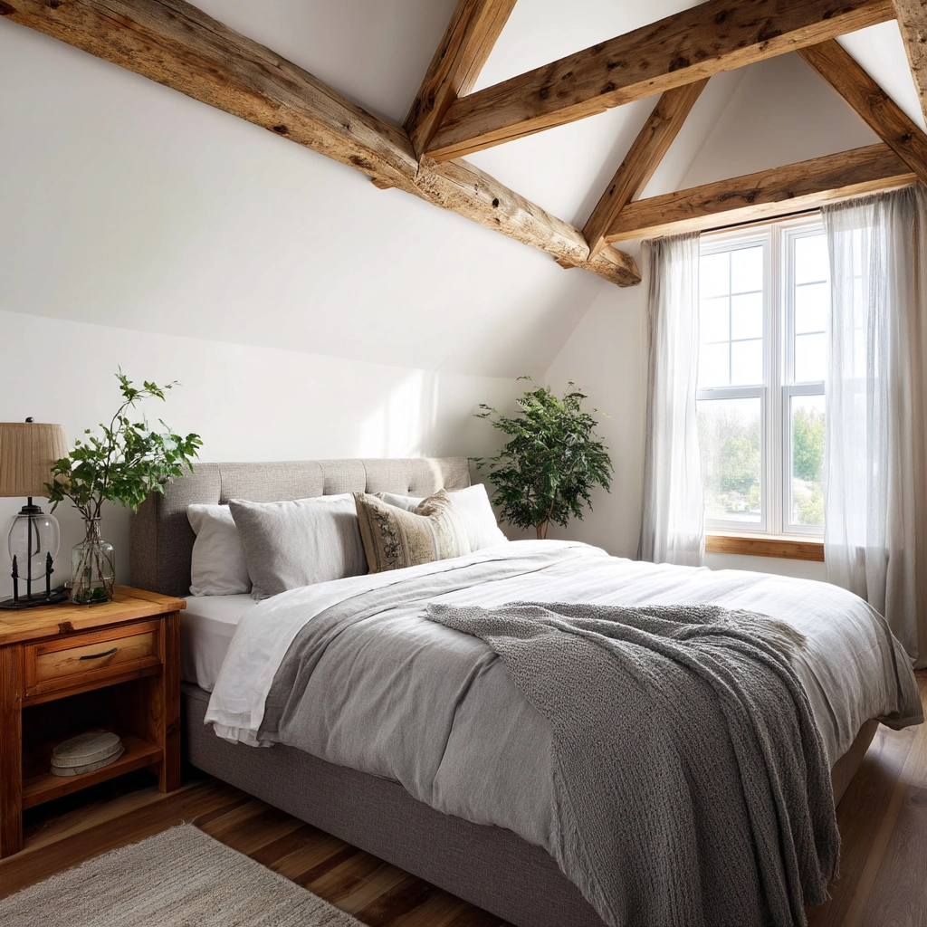 Low Ceiling Attic Bedroom 11