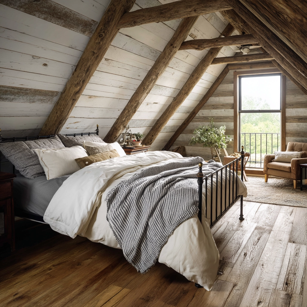 Low Ceiling Attic Bedroom 18