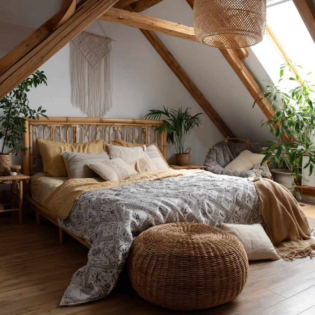 Low Ceiling Attic Bedroom 28
