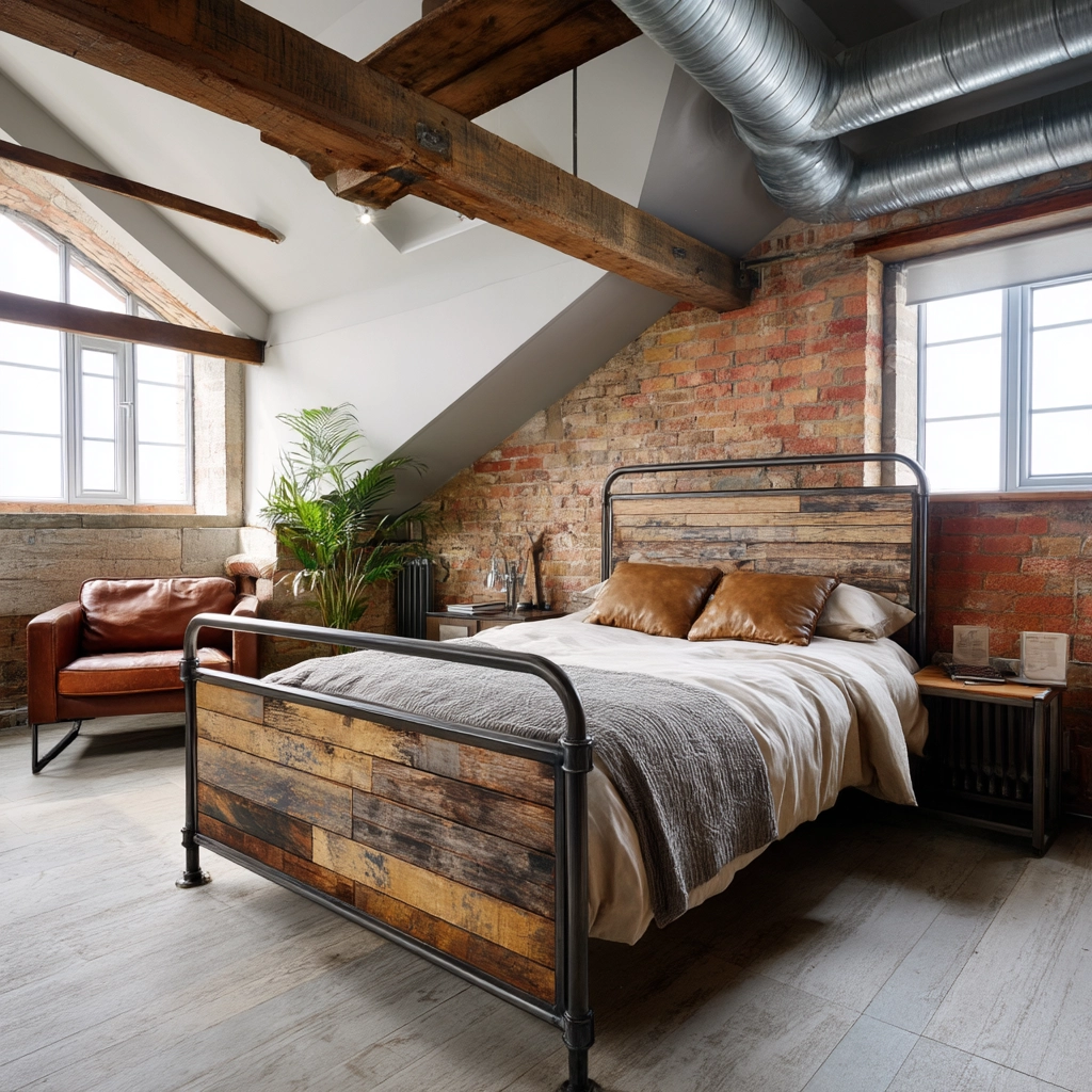 Low Ceiling Attic Bedroom 34