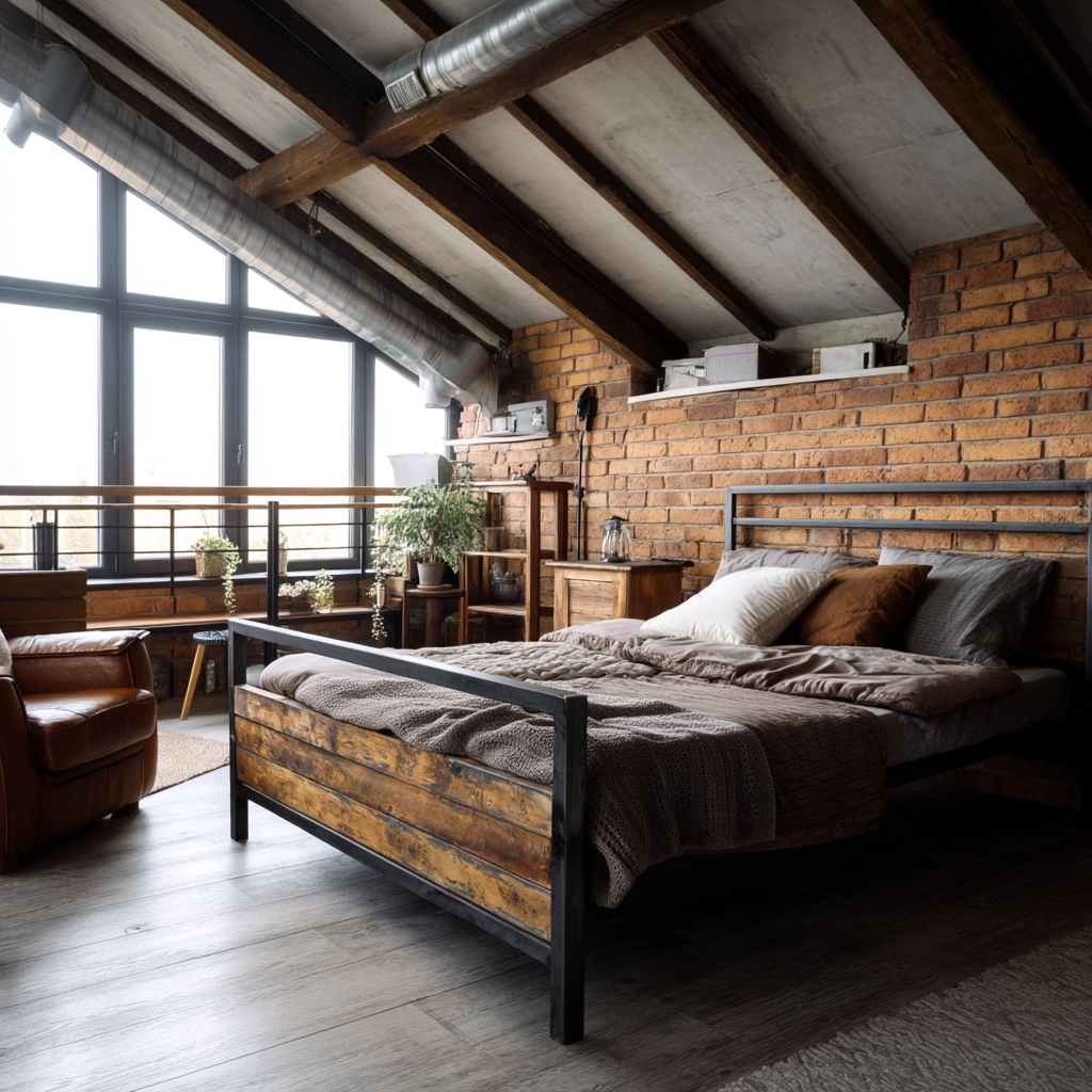 Low Ceiling Attic Bedroom 36