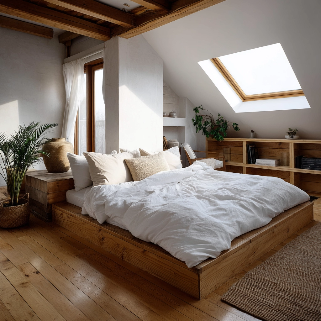 Low Ceiling Attic Bedroom 39