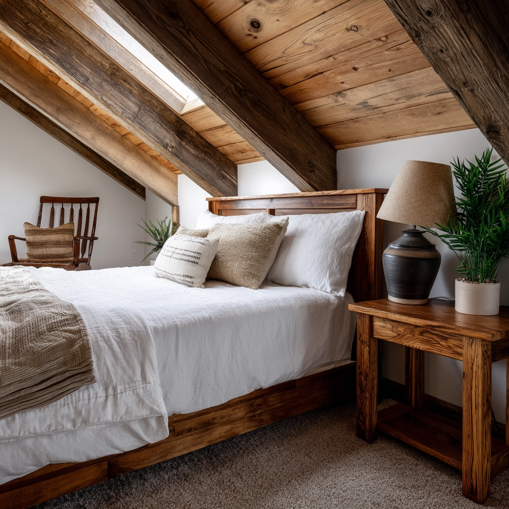 Low Ceiling Attic Bedroom 41