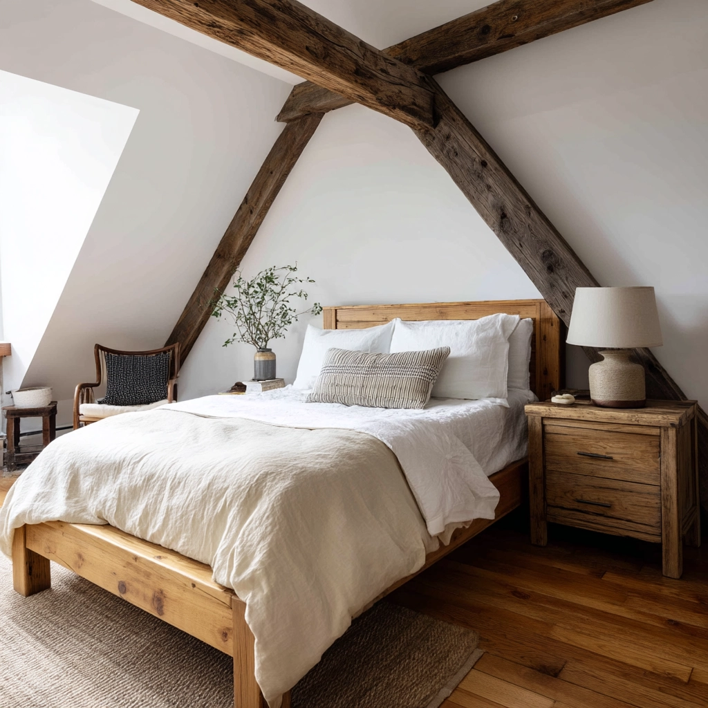 Low Ceiling Attic Bedroom 42