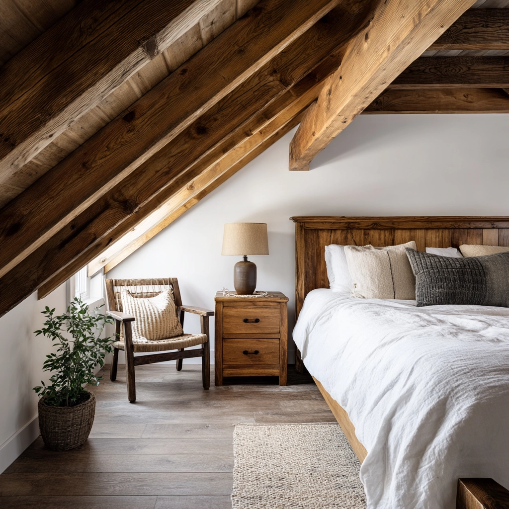 Low Ceiling Attic Bedroom 43