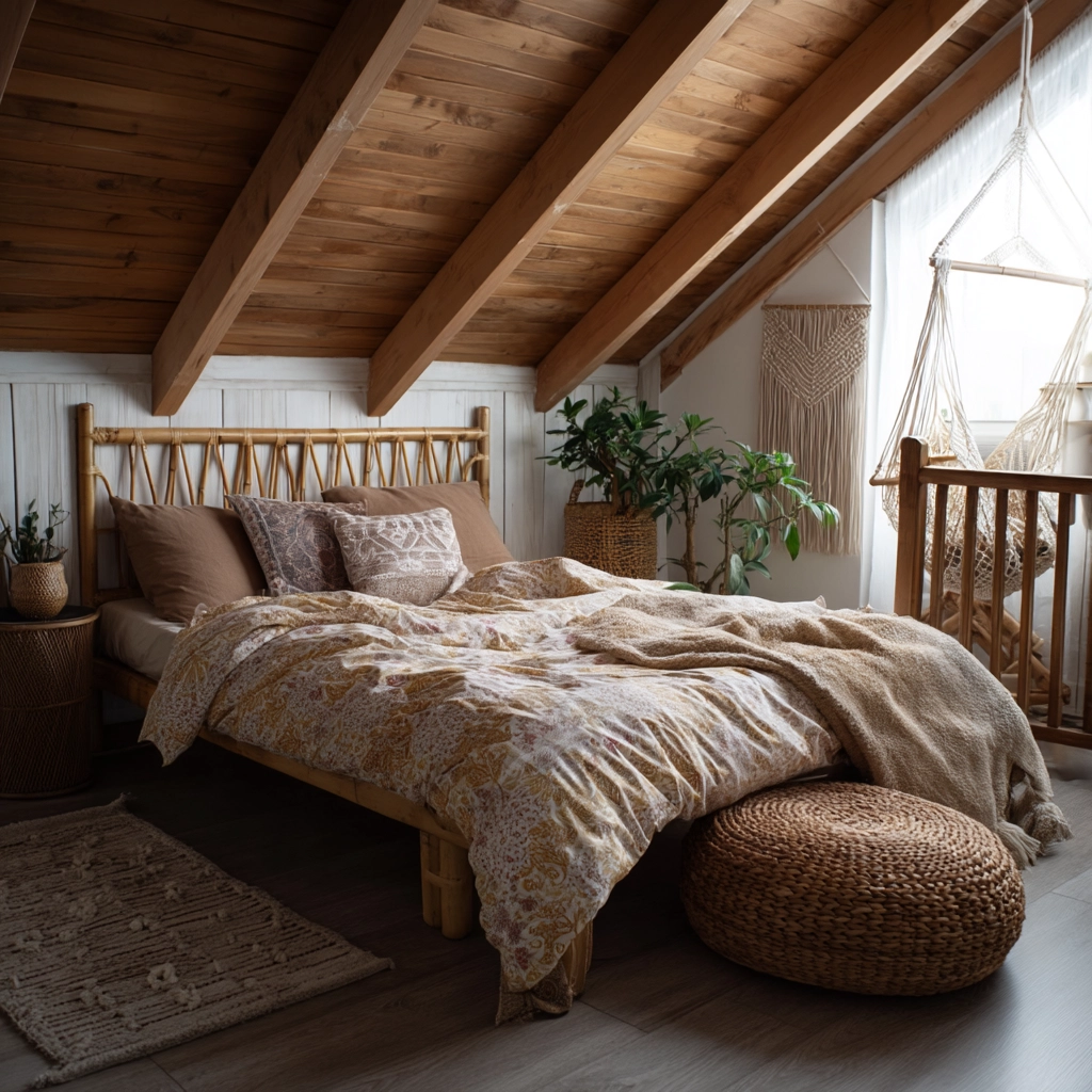 Low Ceiling Attic Bedroom 50
