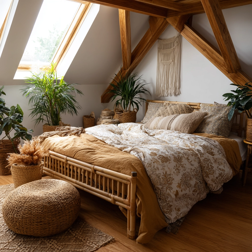 Low Ceiling Attic Bedroom 52