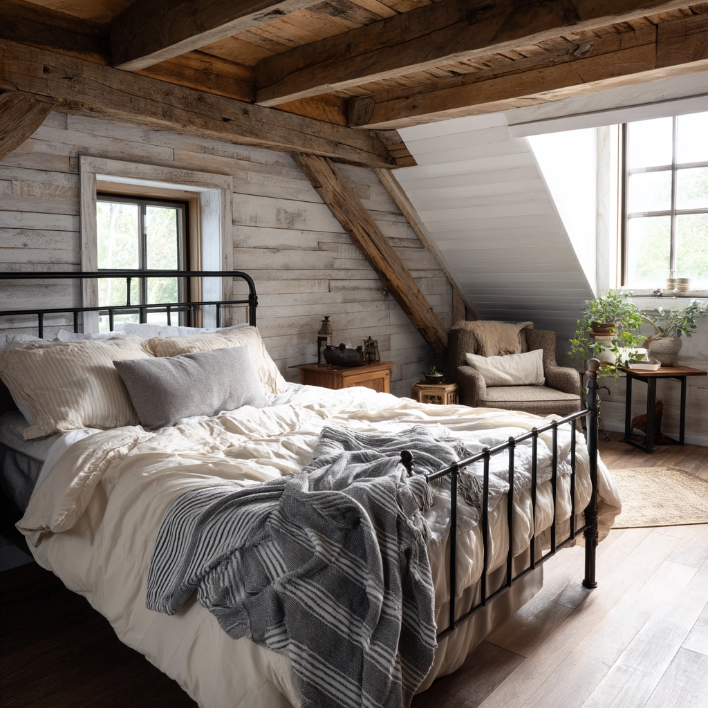 Low Ceiling Attic Bedroom 57