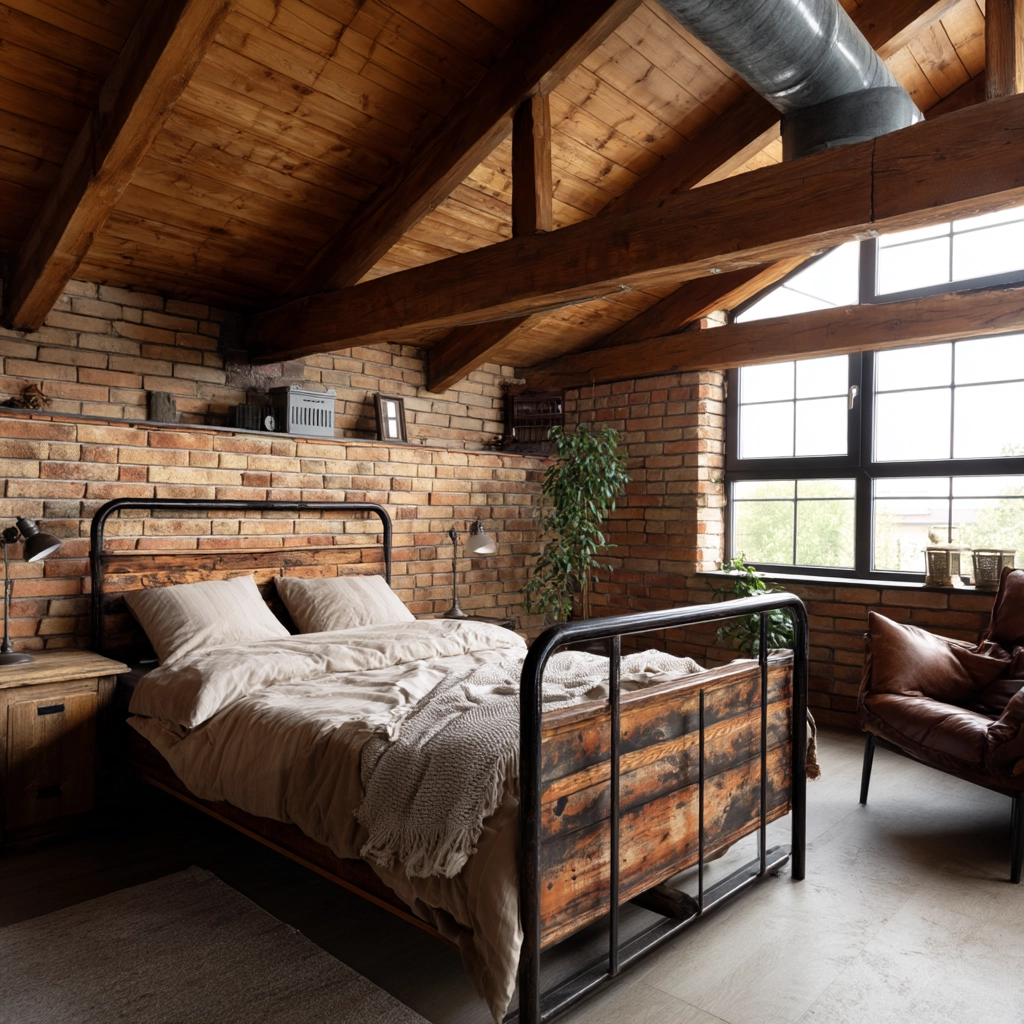 Low Ceiling Attic Bedroom 71