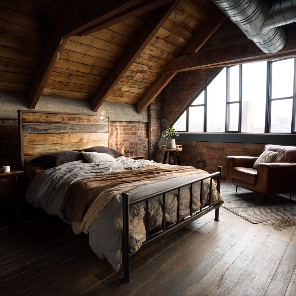Low Ceiling Attic Bedroom 72