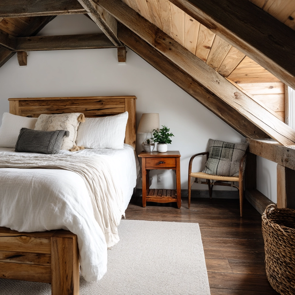 Low Ceiling Attic Bedroom 77