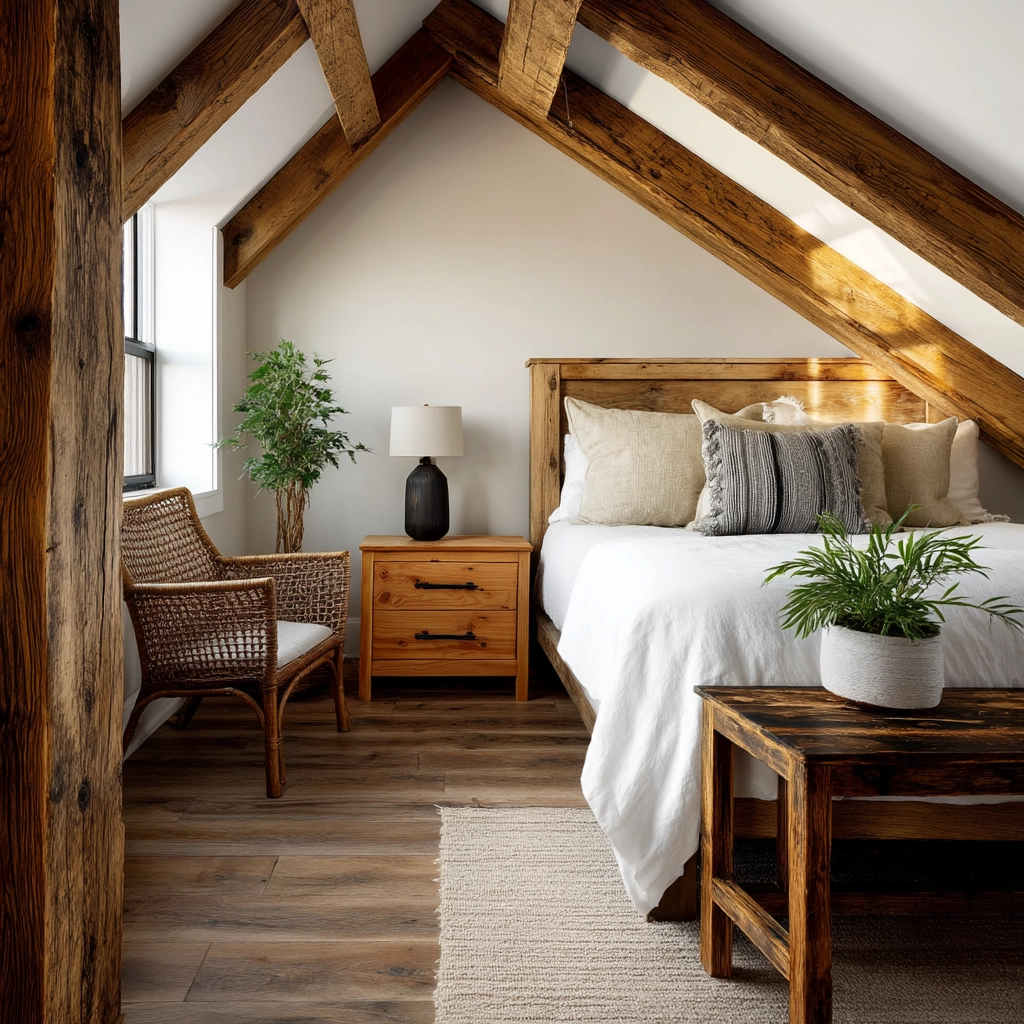 Low Ceiling Attic Bedroom 78