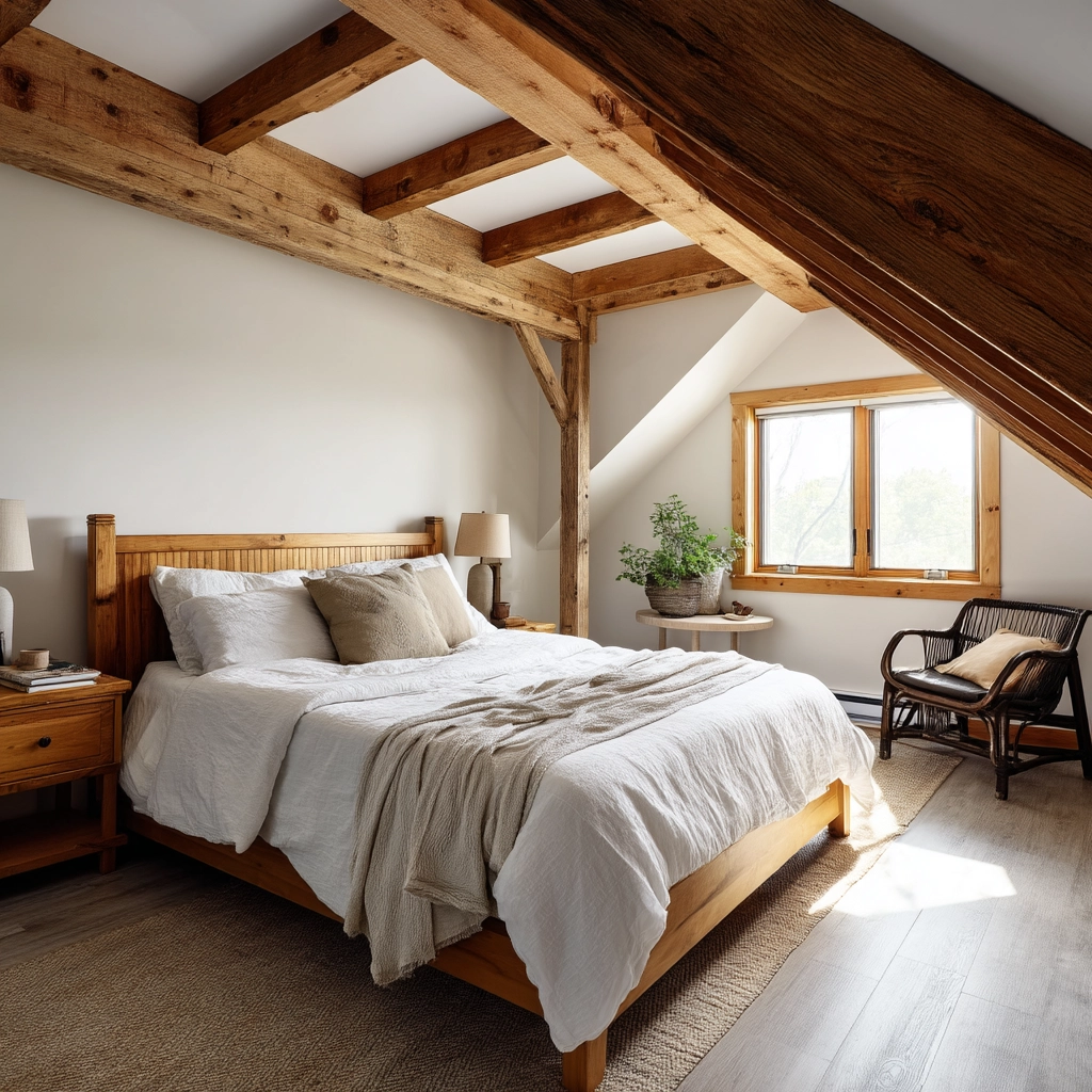 Low Ceiling Attic Bedroom 80