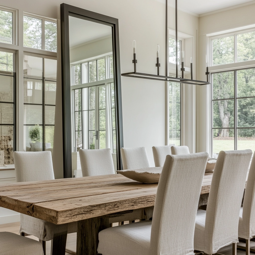 Mirror In Dining Room Ideas 1