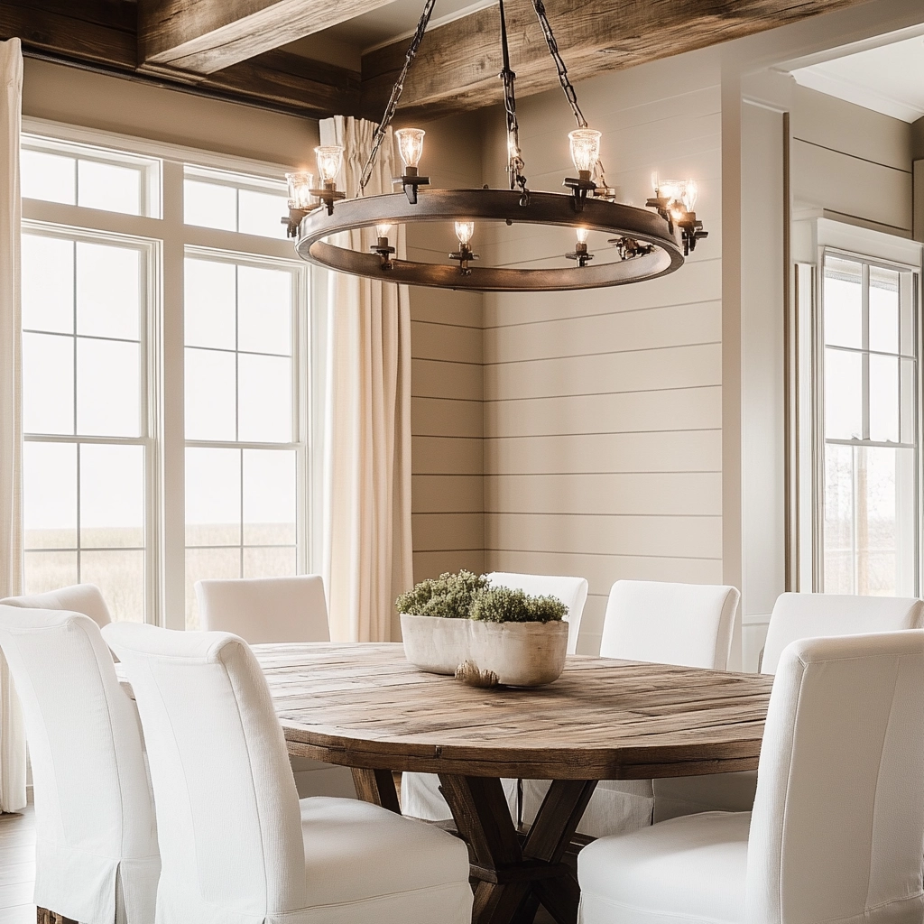 Modern Farmhouse Dining Room Ideas 2