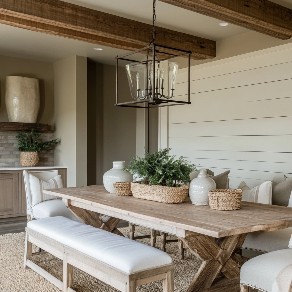 Modern Farmhouse Dining Room Ideas 28