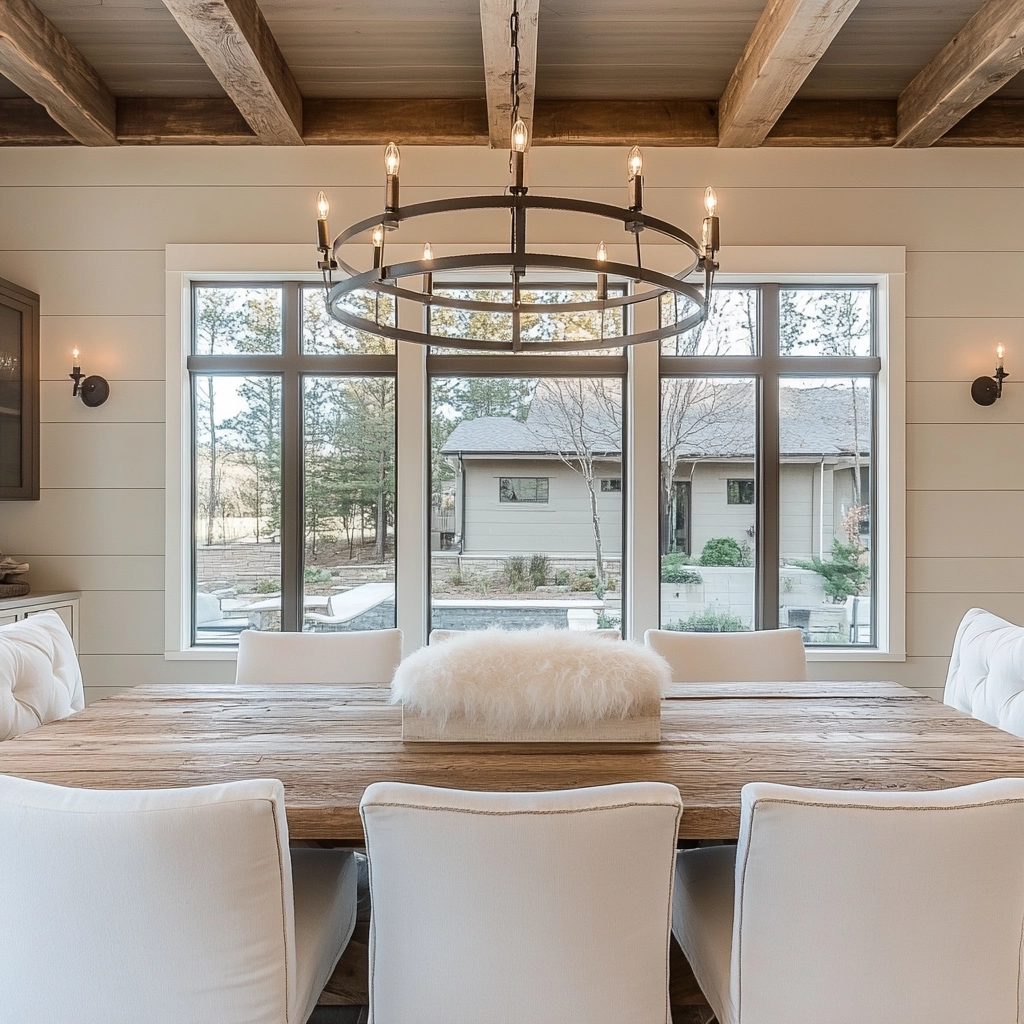 Modern Farmhouse Dining Room Ideas 3