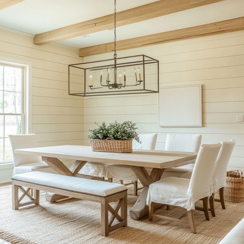 Modern Farmhouse Dining Room Ideas 43