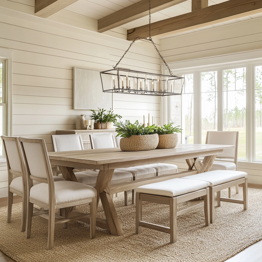 Modern Farmhouse Dining Room Ideas 49