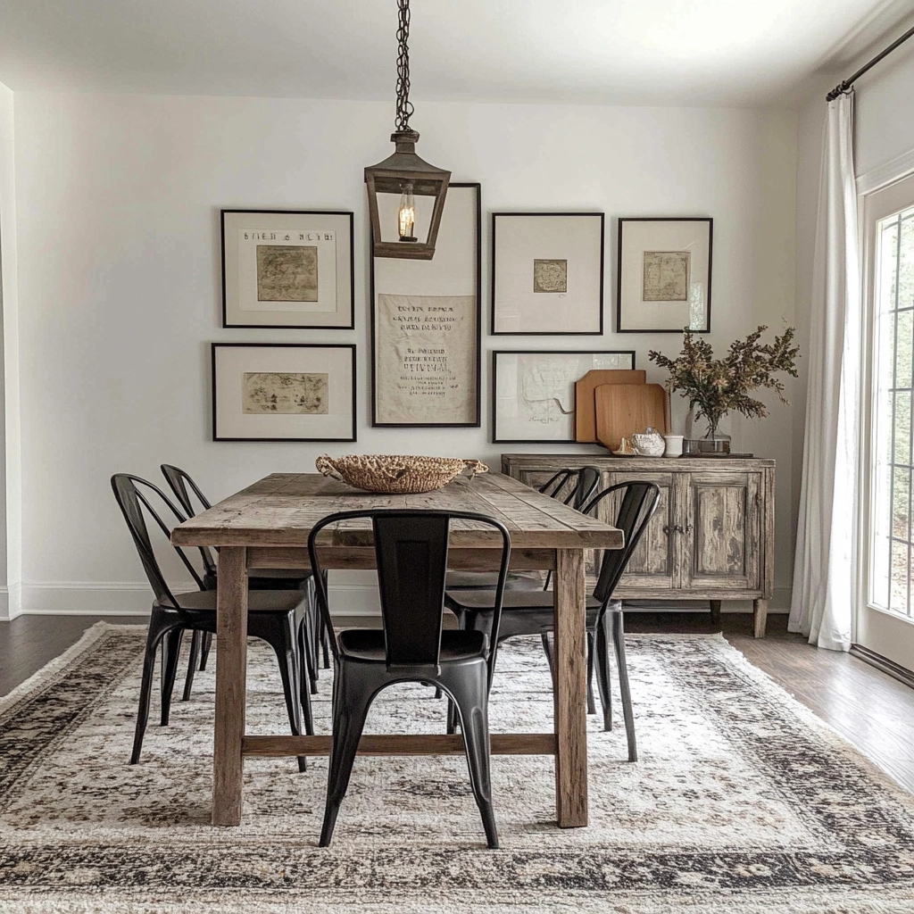 Modern Farmhouse Dining Room Ideas 5